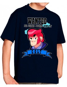 Camiseta Brawl Stars Cold Wanted
