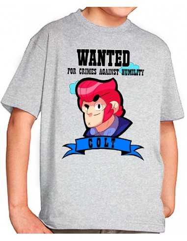 Camiseta Brawl Stars Cold Wanted