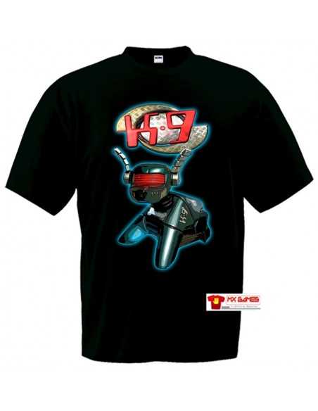Camiseta k-9 New Negra