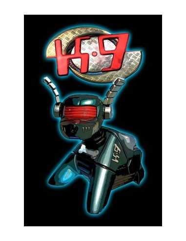 Camiseta k-9 New Negra