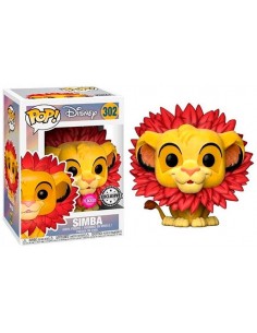 Funko Pop Simba Flocked Exclusive Rey Leon