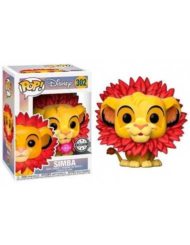 Funko Pop Simba Flocked Exclusive Rey Leon