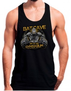 Camiseta Tirantes Gym Bat Cave Batman