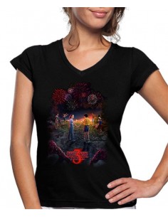 Camiseta Stranger Things de mujer temporada 3