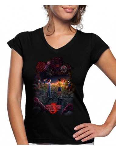 Camiseta Stranger Things de mujer temporada 3