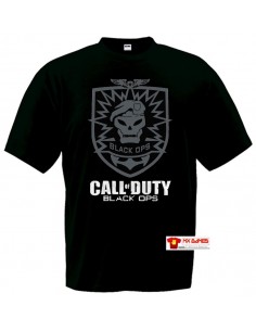 Camiseta Call of Duty Black Ops "scull"