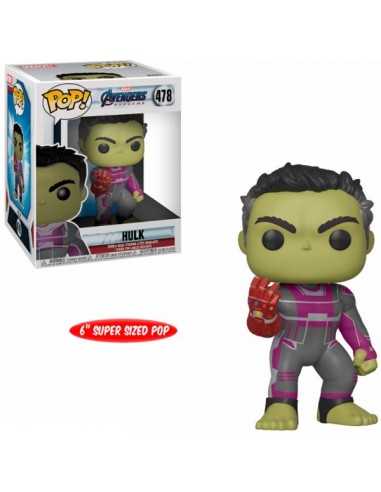 Funko Pop Hulk Vengafores End Game con guantelete