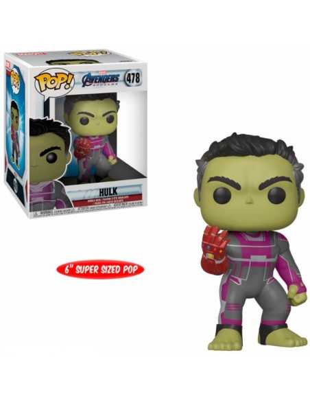 Funko Pop Hulk Vengafores End Game con guantelete