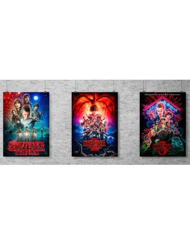 Set de 3 Poster Stranger Things