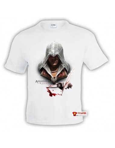 Camiseta Assassins Creed (Ezio pluma)