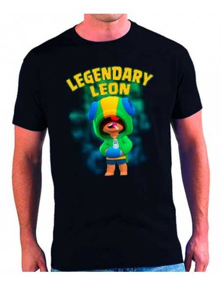 Camiseta Brawl Stars LEON