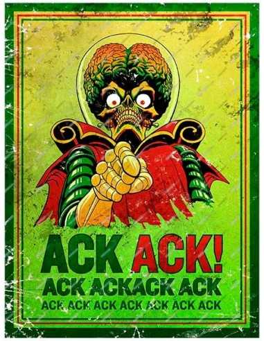 Camiseta Mars Attack Act Act