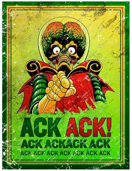 Camiseta Mars Attack Act Act