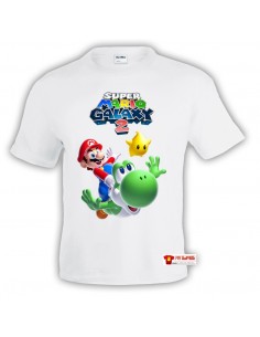Camiseta Super Mario Galaxy 2 y Yoshi