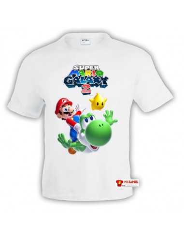 Camiseta Super Mario Galaxy 2 y Yoshi