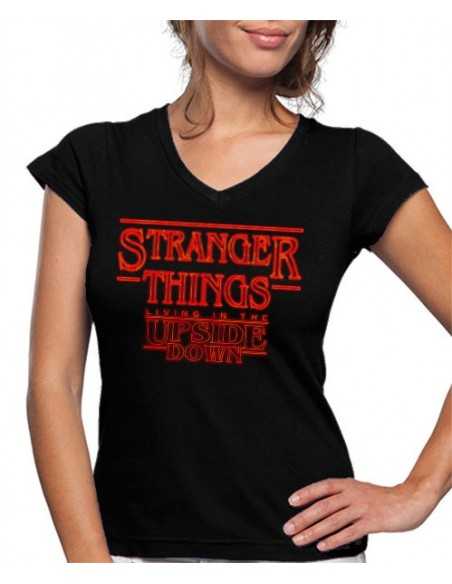 Camiseta Stranger Things 3 de mujer Upside Down