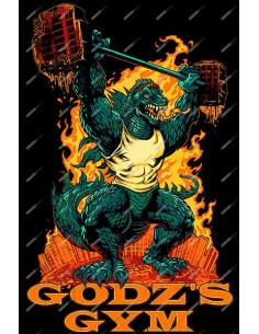 Camiseta Tirantes Gym Bat Cave Batman 2