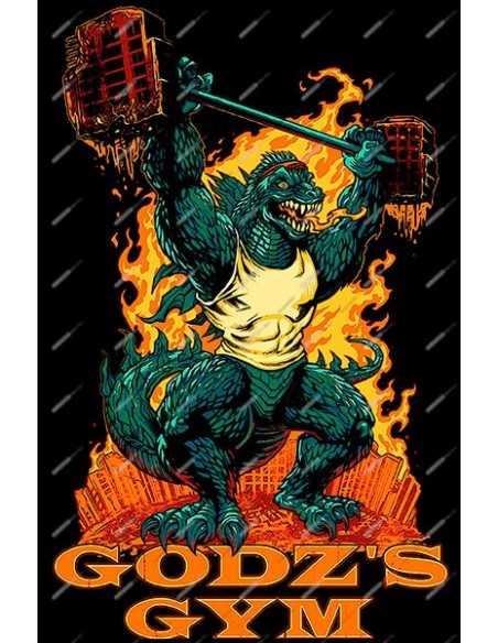 Camiseta Tirantes Gym Bat Cave Batman