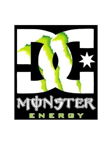 Camiseta Monster Energy-DC Negra