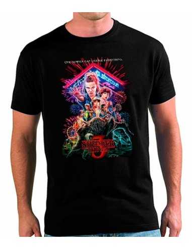 Camiseta Stranger Things Poster Unisex Camiseta Stranger Things Poster Unisex