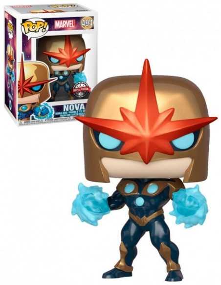 Funko Pop Nova Metallic Marvel Exclusivo