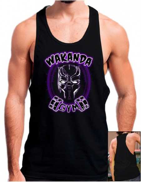 Camiseta Tirantes Gym Black Panther Camiseta Tirantes Gym Black Panther