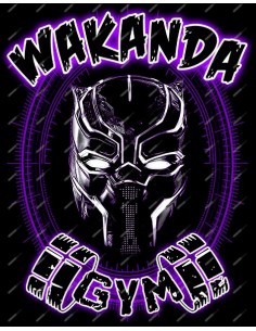 Camiseta Tirantes Gym Black Panther 2