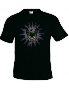Camiseta Monster energy ,Army