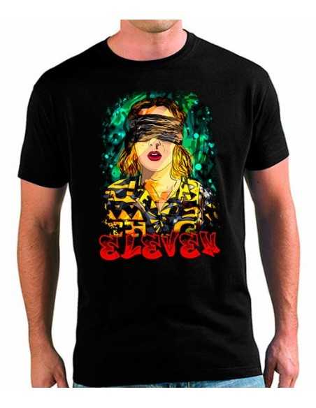 Camiseta Stranger Things Eleven camisa de los 80s