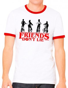 Camiseta Stranger Things Los Amigos No Mienten 2