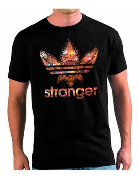 Camiseta Stranger Things estilo Adidas Luces Joyce