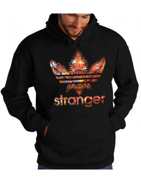 Sudadera Stranger Things estilo Adidas Luces Joyce Sudadera Stranger Things estilo Adidas Luces Joyce