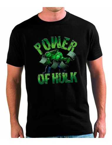 Camiseta Gimnasio Power Of Hulk