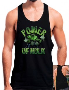 Camiseta Tirantes Gym Black Panther