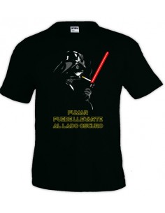 Camiseta Star Wars Darth Vader (Fumar)