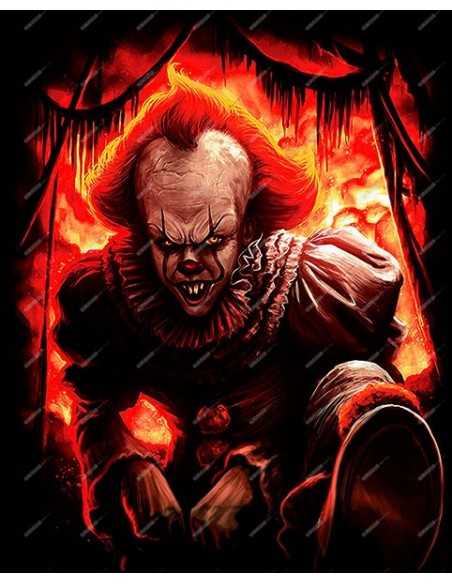 Camiseta de mujer IT el payaso bailarín