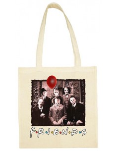Tote Bag Friends It Pennywise terror Halloween