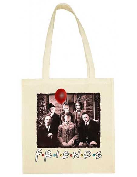 Tote Bag Friends It Pennywise terror Halloween