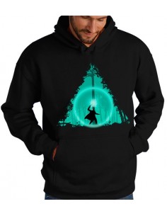 Sudadera Reliquias de la Muerte Bosque