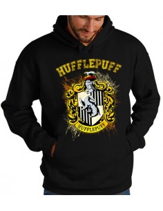 Sudadera Hufflepuff Art Harry Potter con capucha