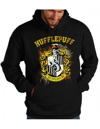 Sudadera Hufflepuff Art Harry Potter con capucha