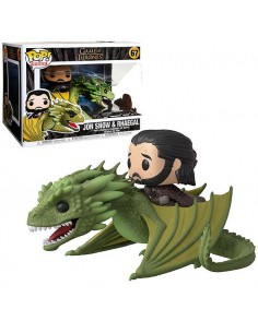 Funko Pop Jon Snow con Rhaegal Juego de Tronos