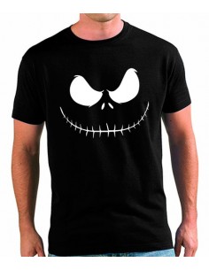 Camiseta Jack Skellington Face