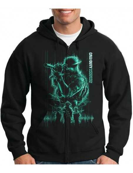 Sudadera Call of Duty MW Capitán Price con cremallera