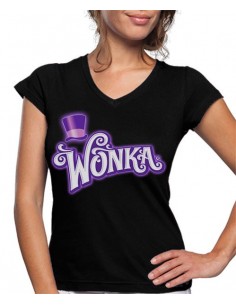 Camiseta Willy Wonka de mujer
