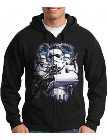 Sudadera Star Wars Stormtrooper con cremallera