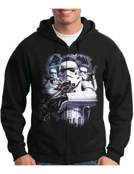 Sudadera Star Wars Stormtrooper con cremallera