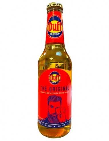 Cerveza Duff en botella auténtica