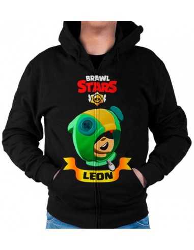 Sudadera Cremallera Brawl Stars Leon Sudadera Cremallera Brawl Stars Leon