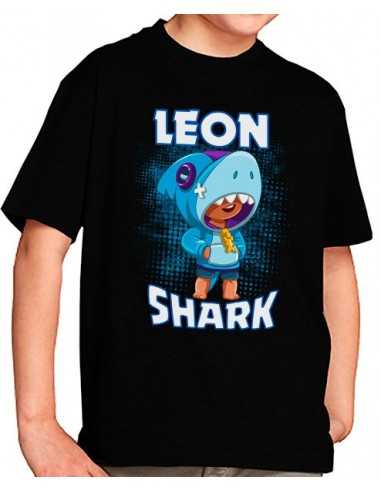 Camiseta Brawl Stars LEON Shark